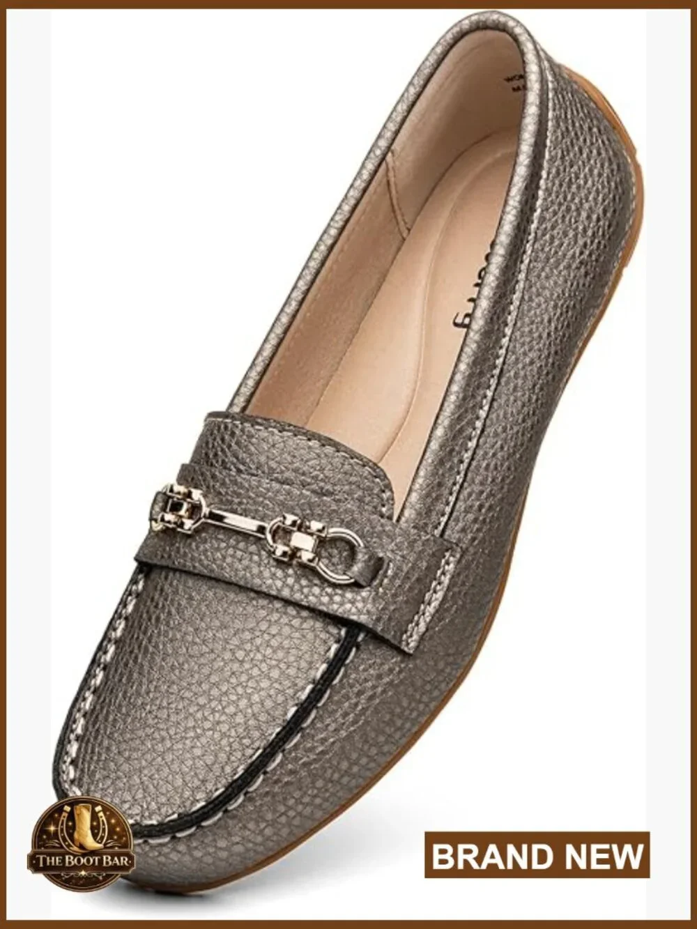 Comfort Leather Loafers Slip On Business Casual Dress Shoes Flats